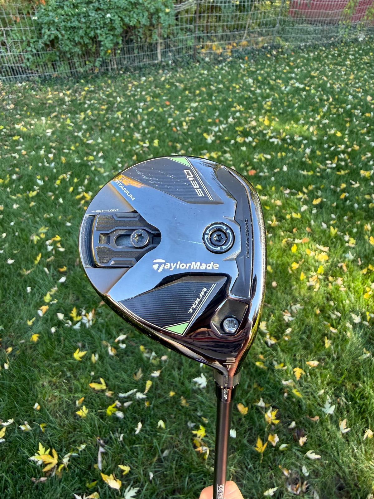 TaylorMade Qi35 Tour 3-Wood 15° Tensei 1K Black Extra Stiff Flex 43" +HC NICE