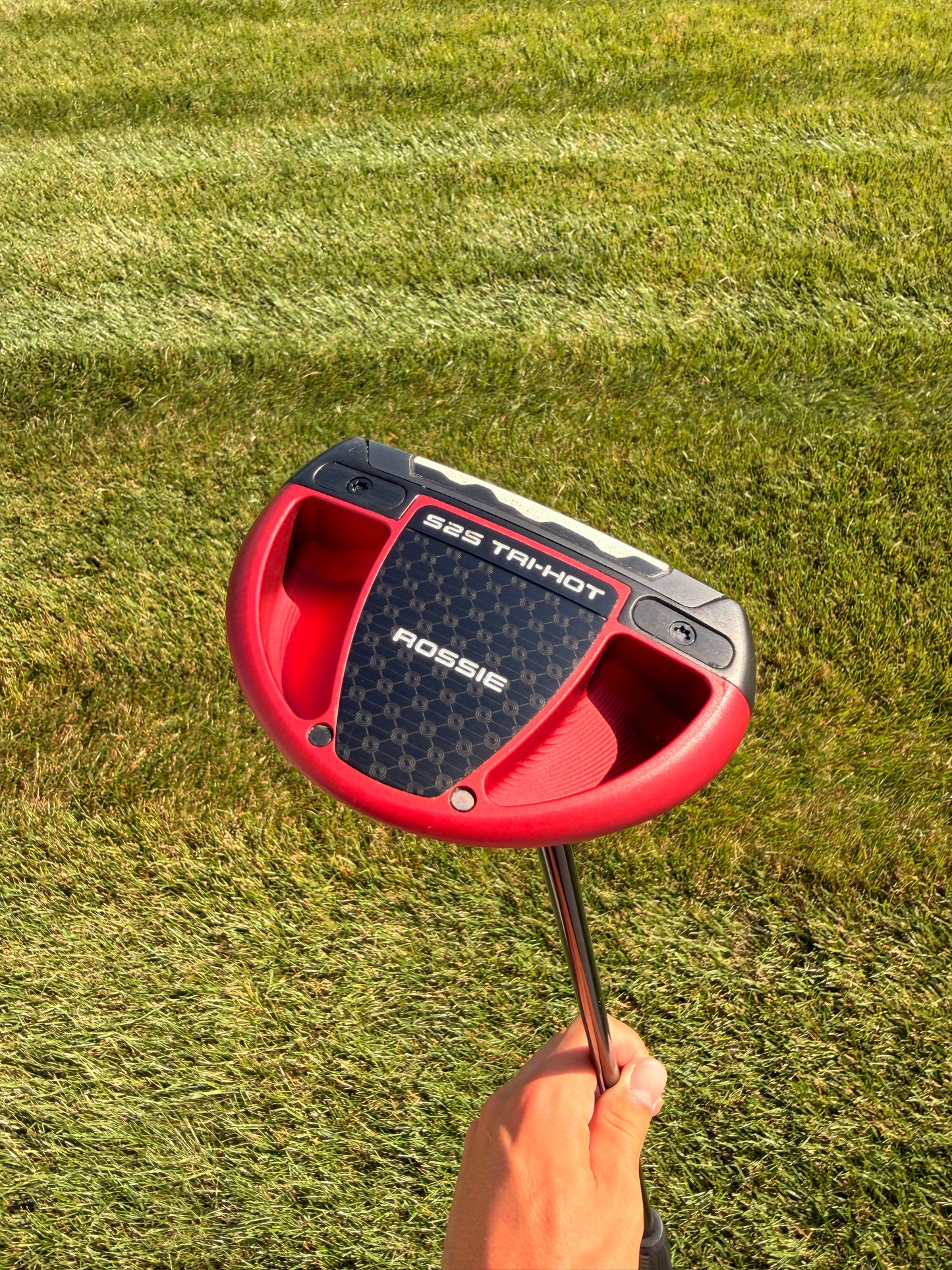 Odyssey Tri-Hot Square 2 Square Rossie Putter SL 120 33.5" +HC NICE