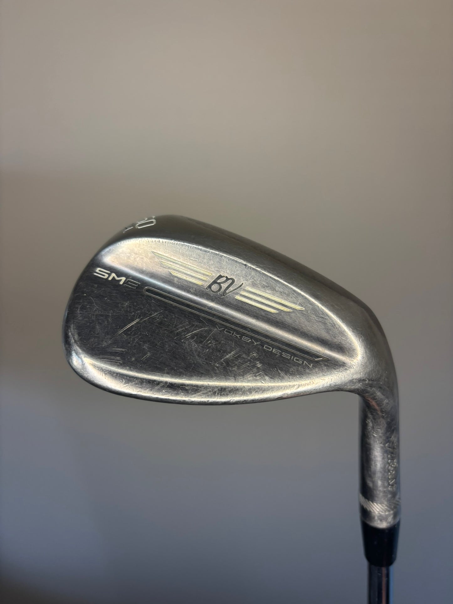 Titleist Vokey SM9 Brushed Steel Lob Wedge 60° / 4L DG S300 Stiff Flex 35″