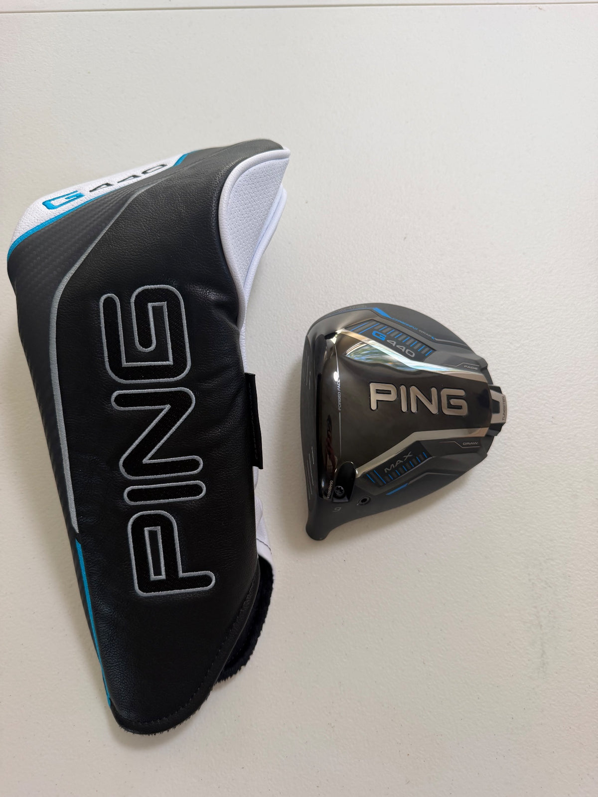 Ping G440 MAX Driver 9° Lefty +HC Head Only MINT