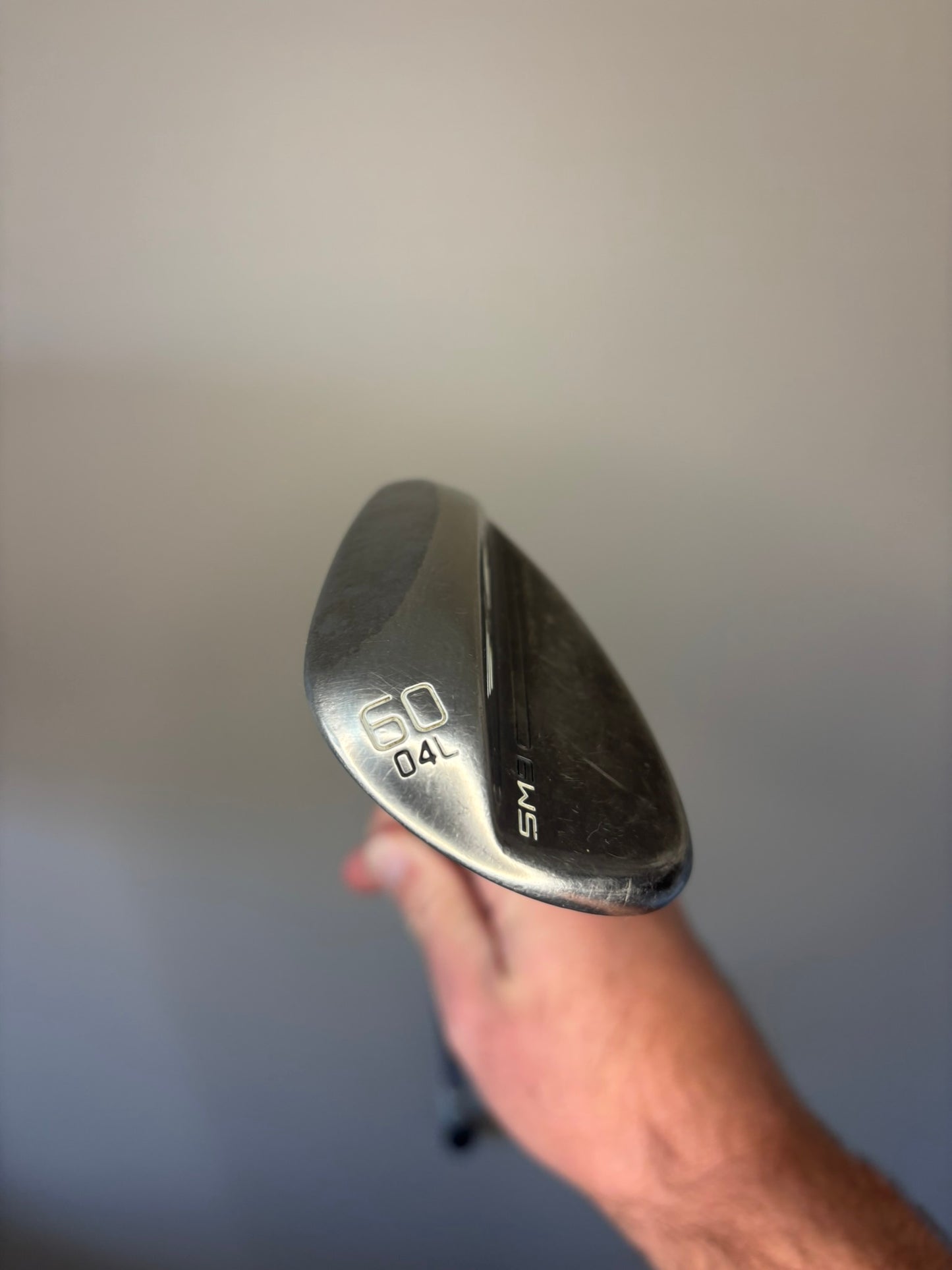 Titleist Vokey SM9 Brushed Steel Lob Wedge 60° / 4L DG S300 Stiff Flex 35″