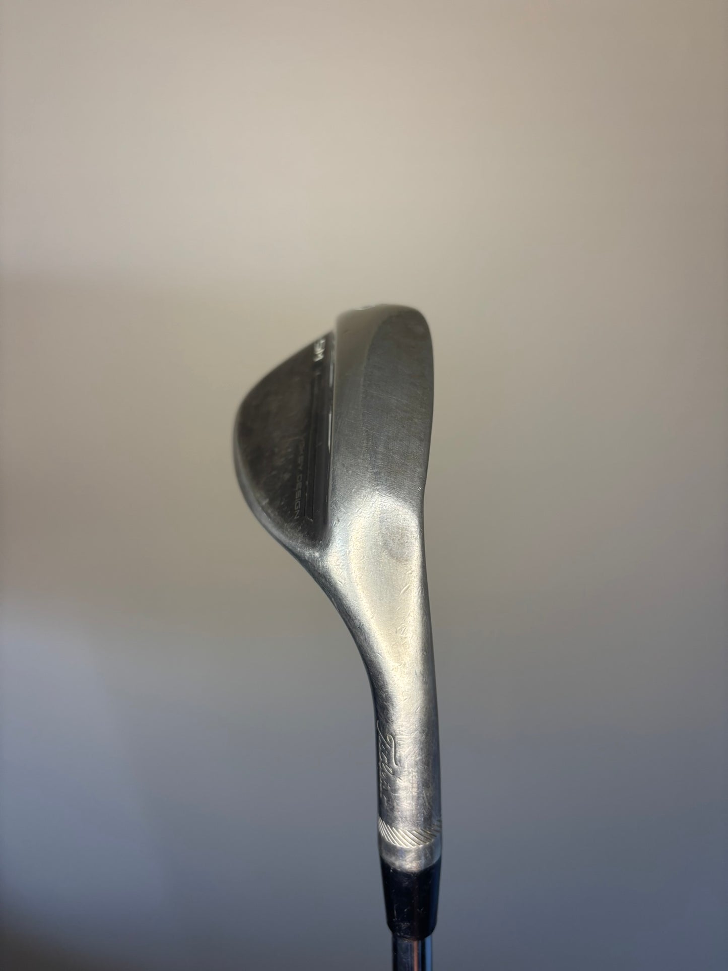 Titleist Vokey SM9 Brushed Steel Lob Wedge 60° / 4L DG S300 Stiff Flex 35″