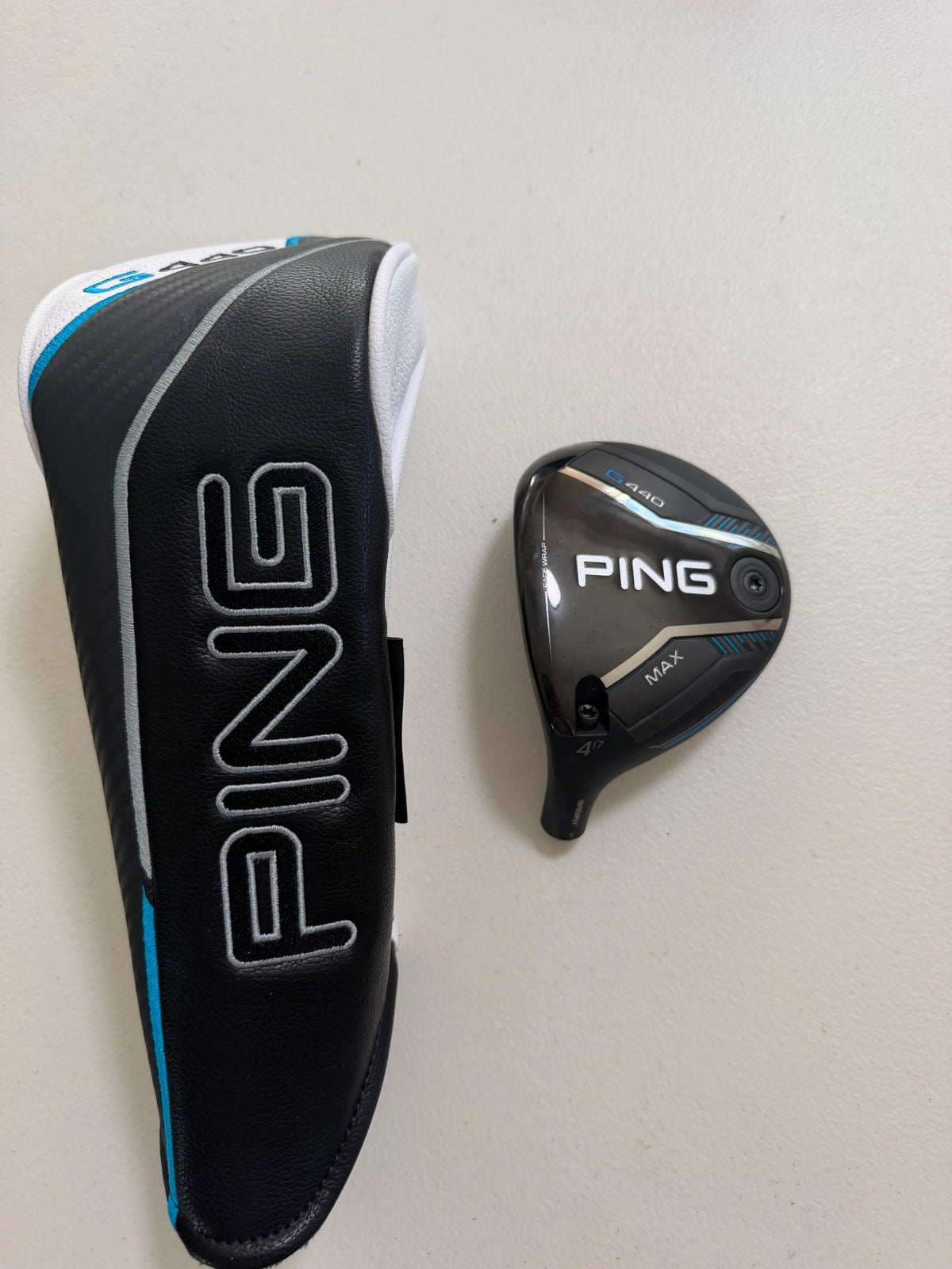 Ping G440 MAX 4-Wood 17° Lefty +HC Head Only MINT