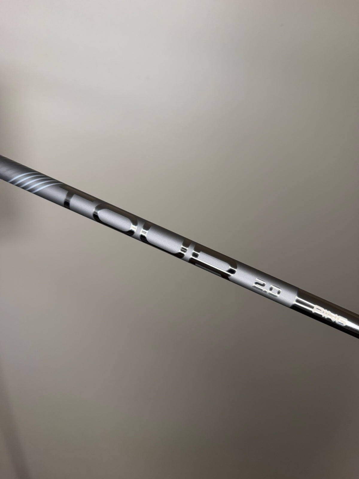Ping Tour 2.0 Chrome Stiff Flex Driver Shaft Ping Tip 44.5" NICE