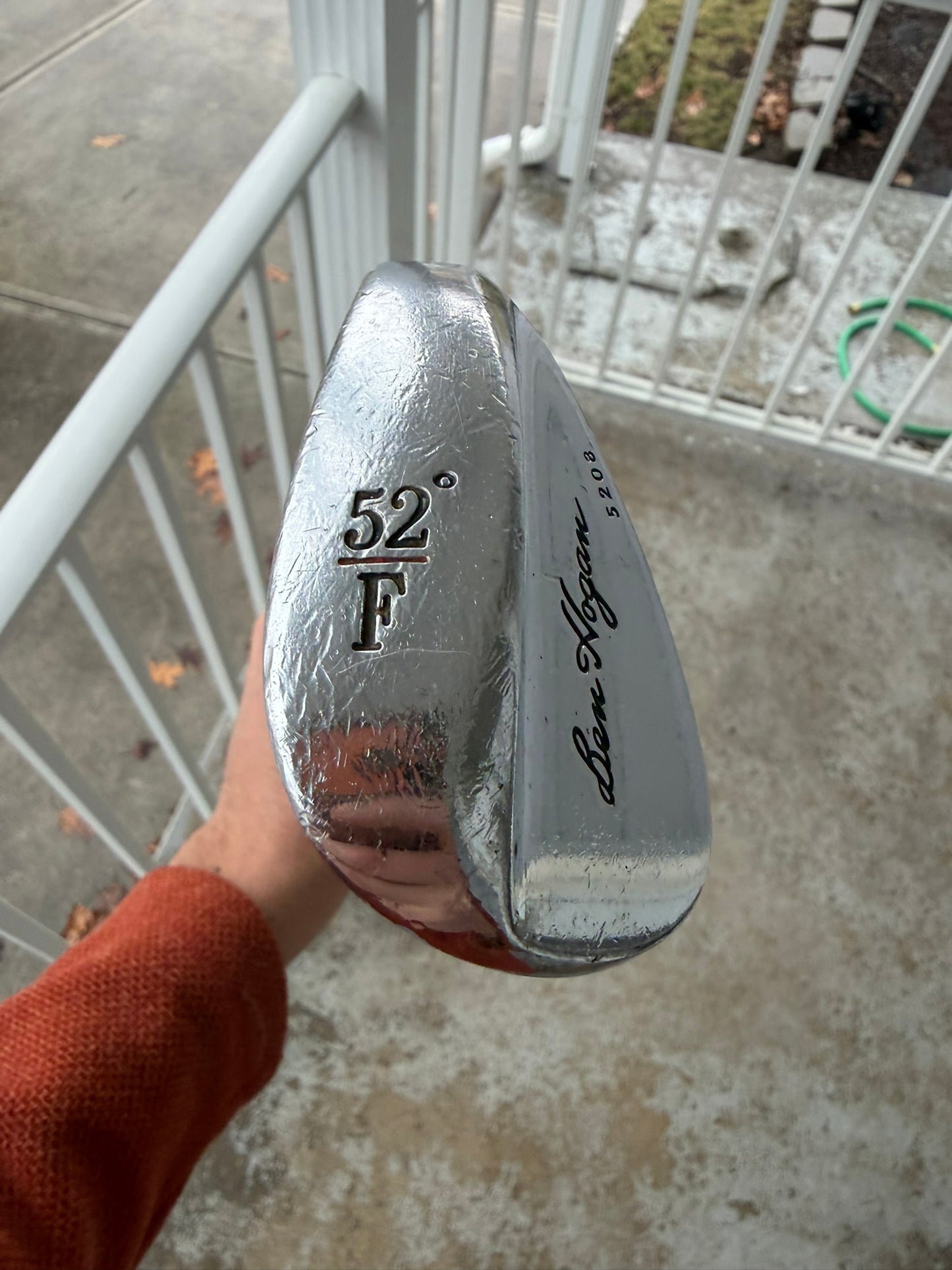 Ben Hogan Forged Gap Wedge 52° / 8 Apex Stiff Flex 35.5″ NICE