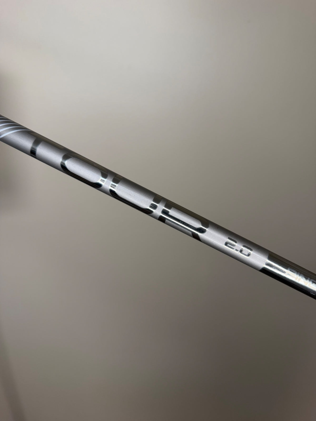 Ping Tour 2.0 Chrome Extra Stiff Flex Driver Shaft Ping Tip 44.5" NICE