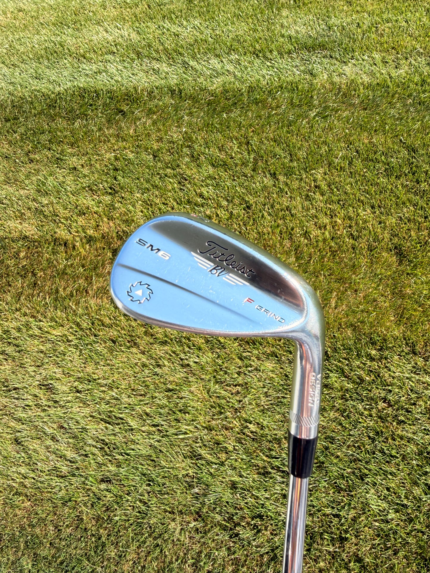 Titleist Vokey SM6 Tour Chrome Gap Wedge 52° / 8 Stock Wedge Flex 35.75" NICE