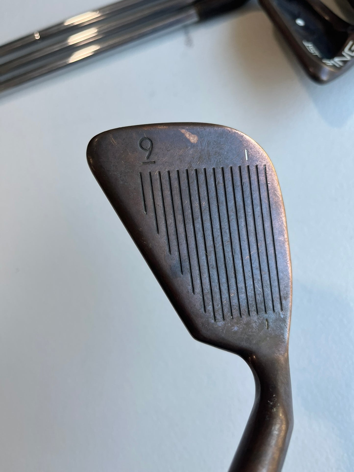 Ping ISI BeCu Iron Set 6-9 White Dot Cushin JZ Stiff Flex Lefty -1″ NICE