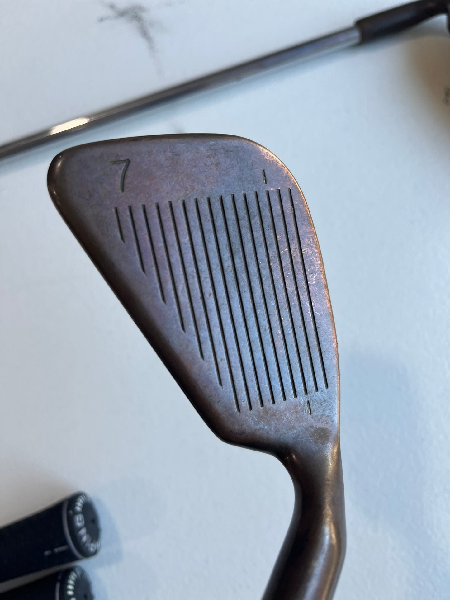 Ping ISI BeCu Iron Set 6-9 White Dot Cushin JZ Stiff Flex Lefty -1″ NICE