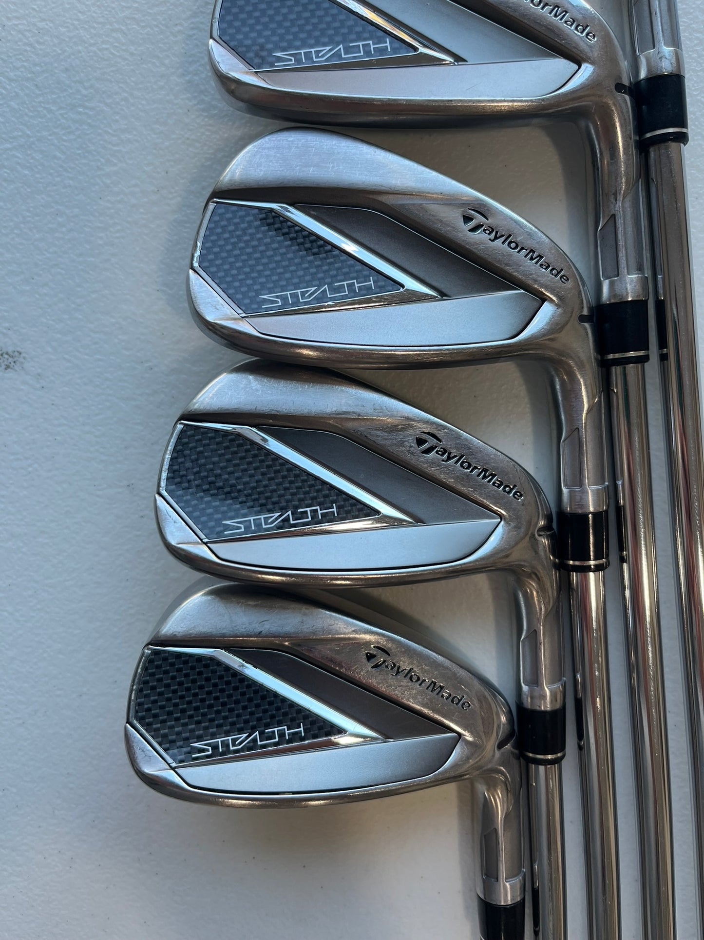 Taylormade Stealth Iron Set 6-PW KBS Max MT 85 Regular Flex Standard NICE