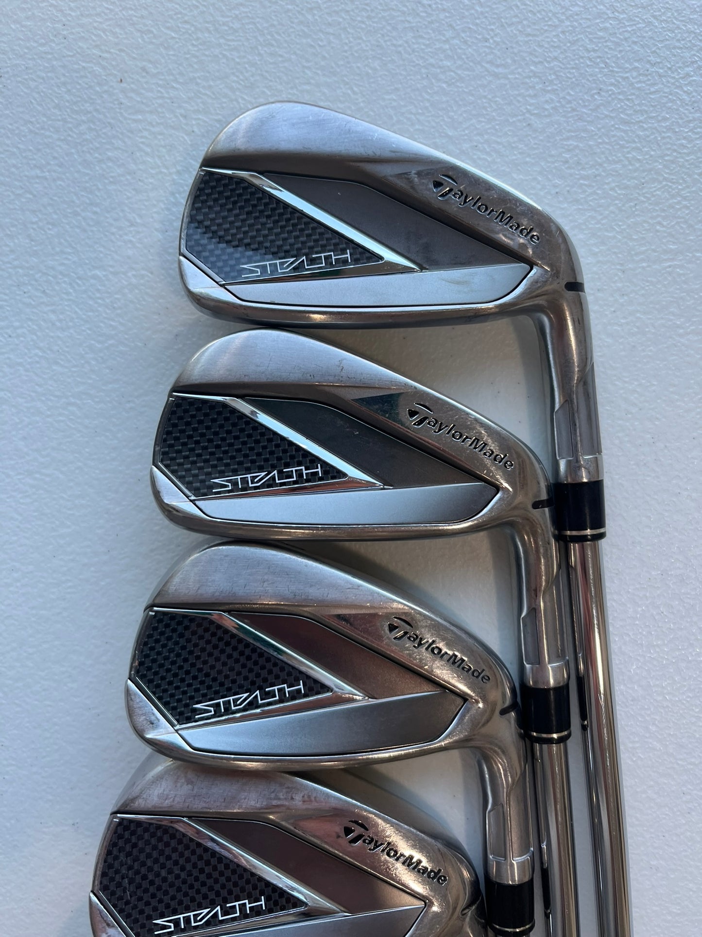 Taylormade Stealth Iron Set 6-PW KBS Max MT 85 Regular Flex Standard NICE