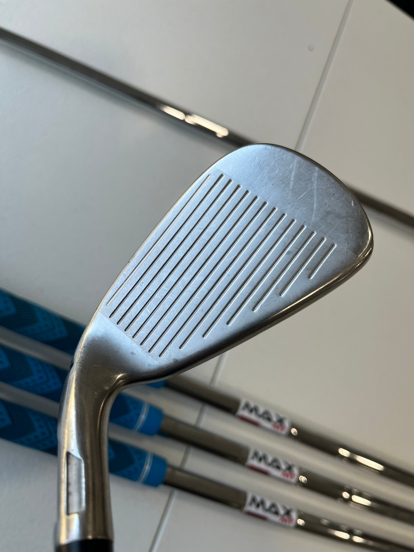 Taylormade Stealth Iron Set 6-PW KBS Max MT 85 Regular Flex Standard NICE