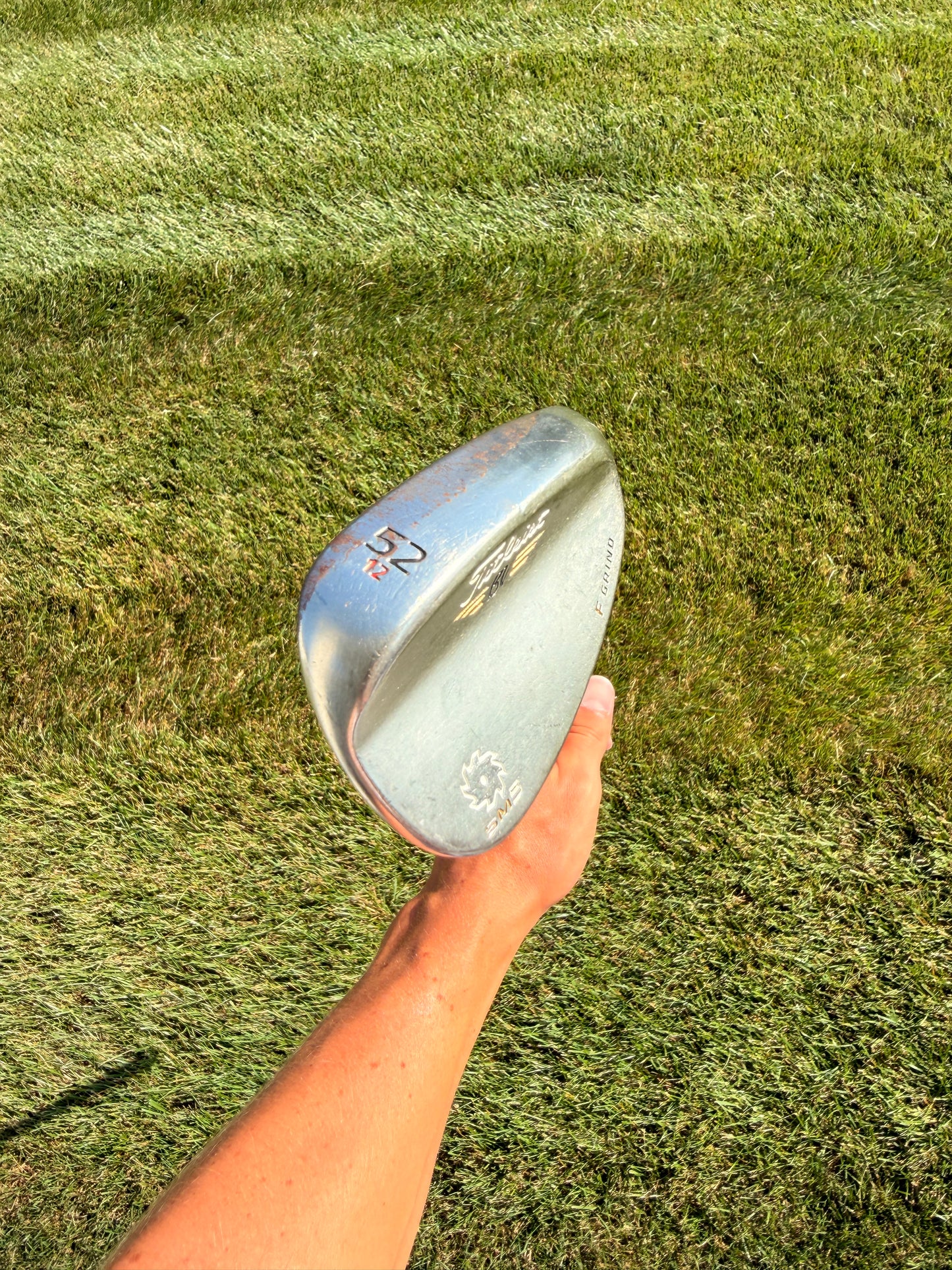 Titleist Vokey SM5 Gold Nickel Gap Wedge 52° / 12 Stock Wedge Flex 36"