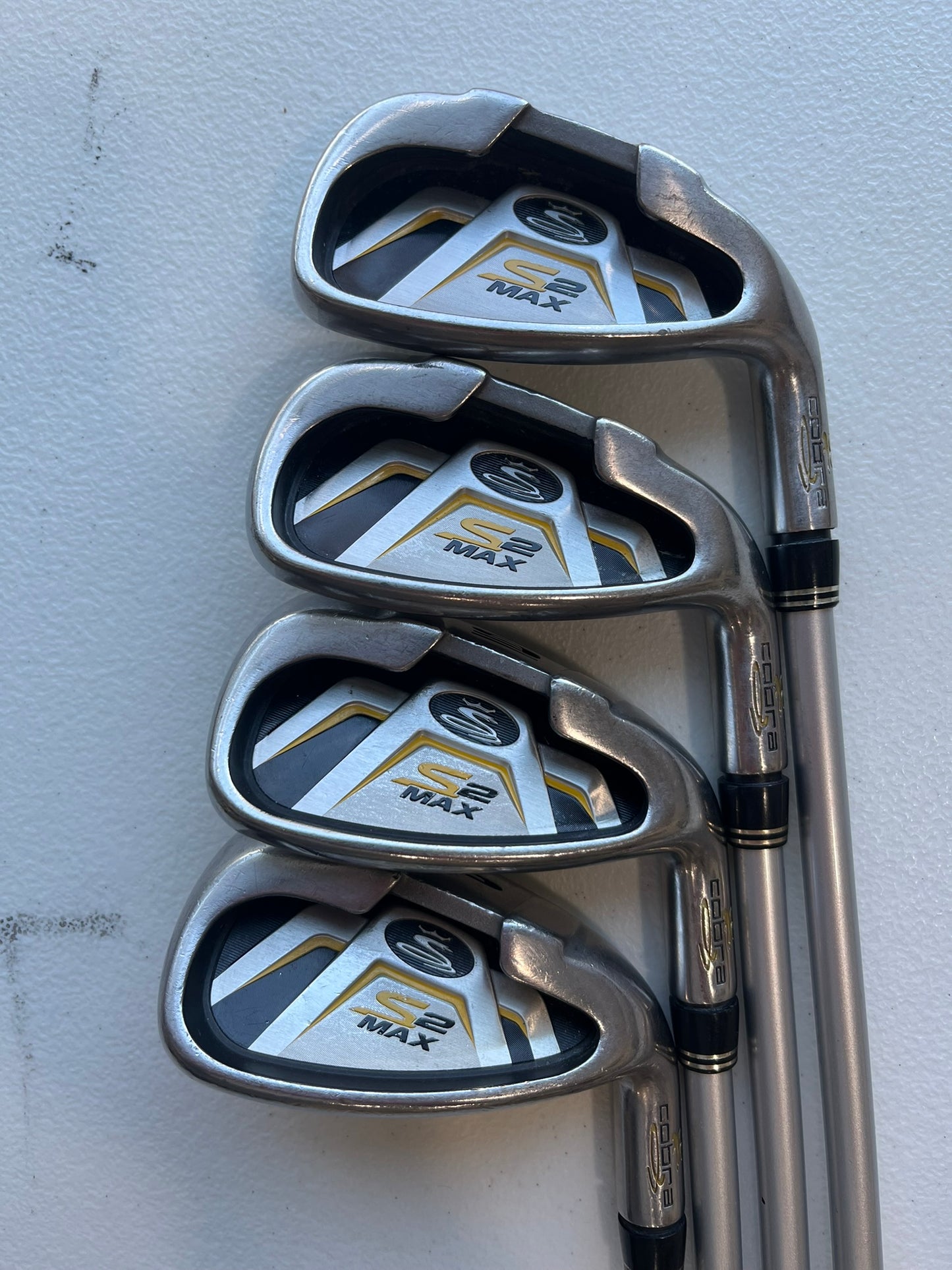 Cobra S2 Max Iron Set 7-PW Aldila DVS-HL 55g Senior Flex Standard NICE