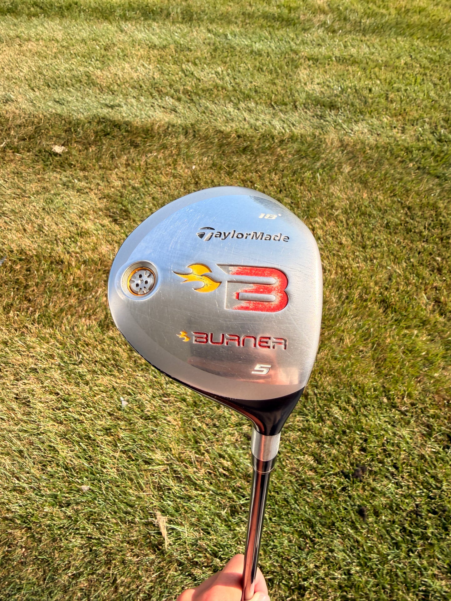TaylorMade 2008 Burner 5-Wood 18° REAX 49g Regular Flex 42.25" +HC NICE