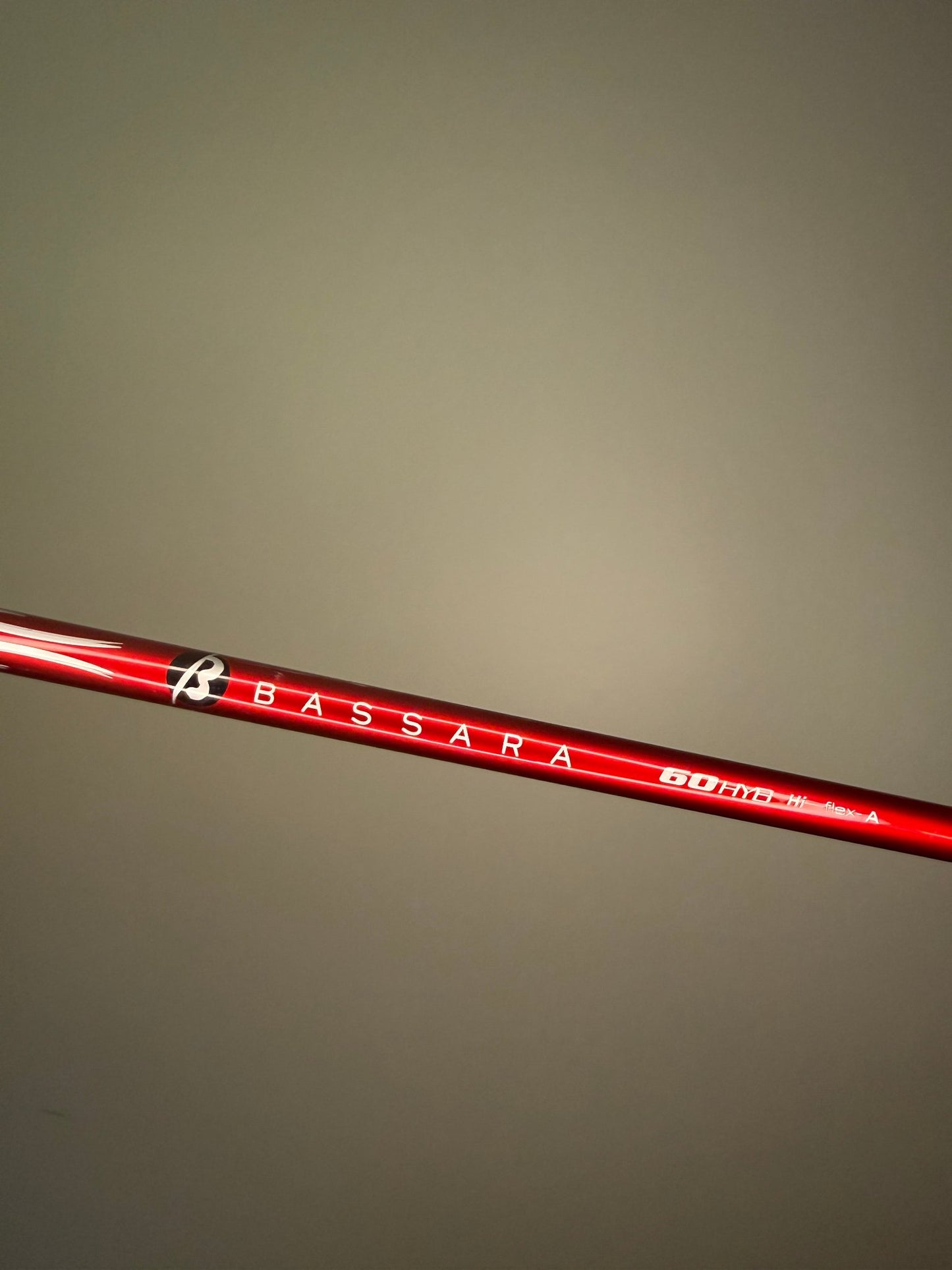 Mitsubishi Golf Bassara Hi Senior Flex Hybrid Shaft Titleist Tip 38.5" READ
