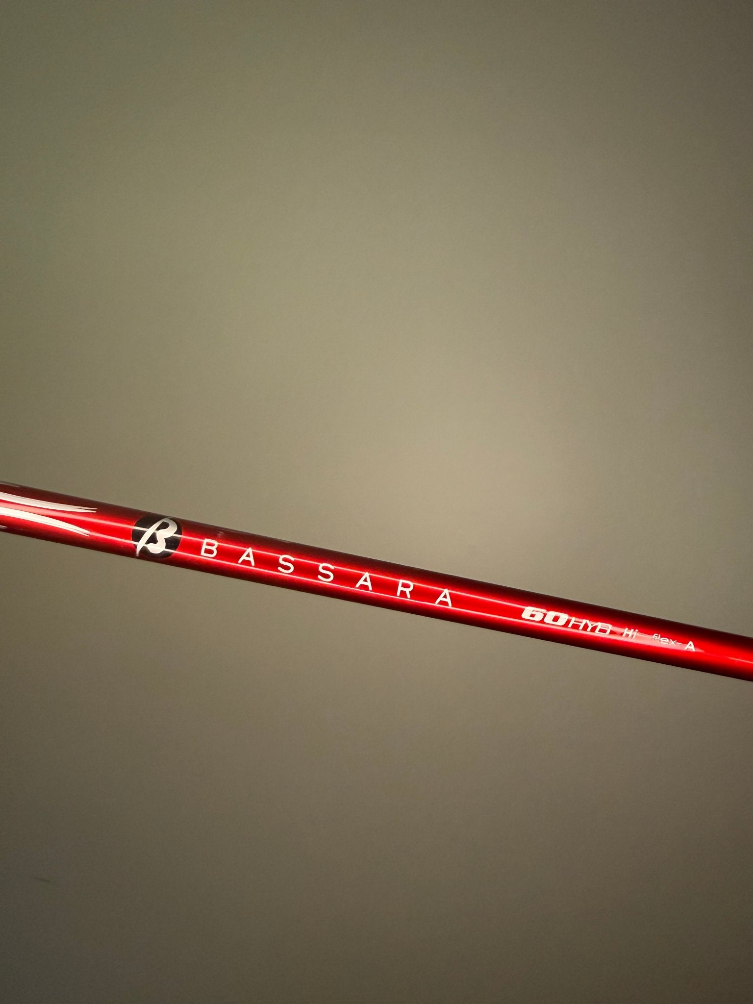 Mitsubishi Golf Bassara Hi Senior Flex Hybrid Shaft Titleist Tip 38.5" READ