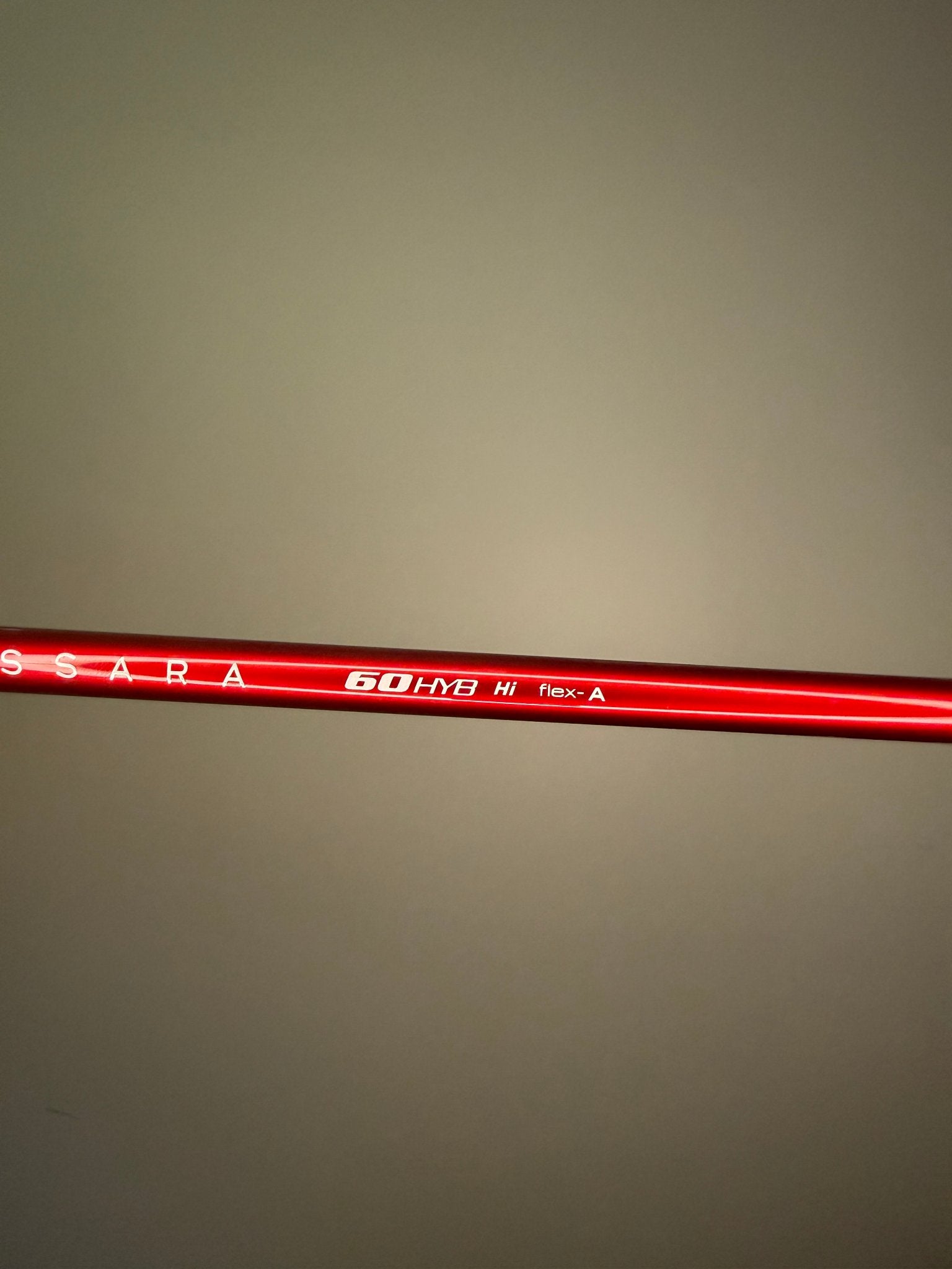 Mitsubishi Golf Bassara Hi Senior Flex Hybrid Shaft Titleist Tip 38.5" READ — photo 5