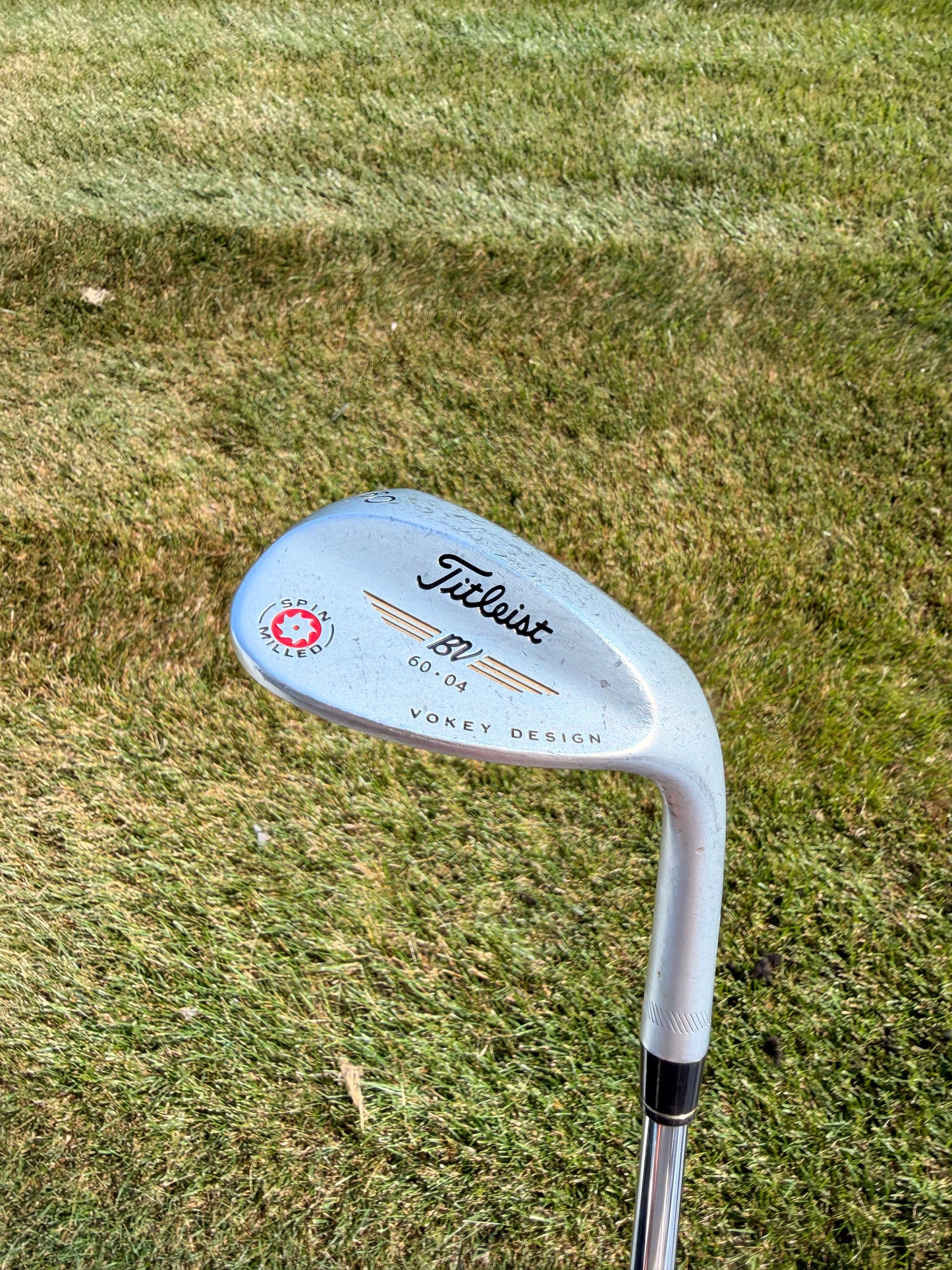 Titleist 2009 Vokey Spin Milled Lob Wedge 60° / 4 Stock Wedge Flex 35.25" NICE