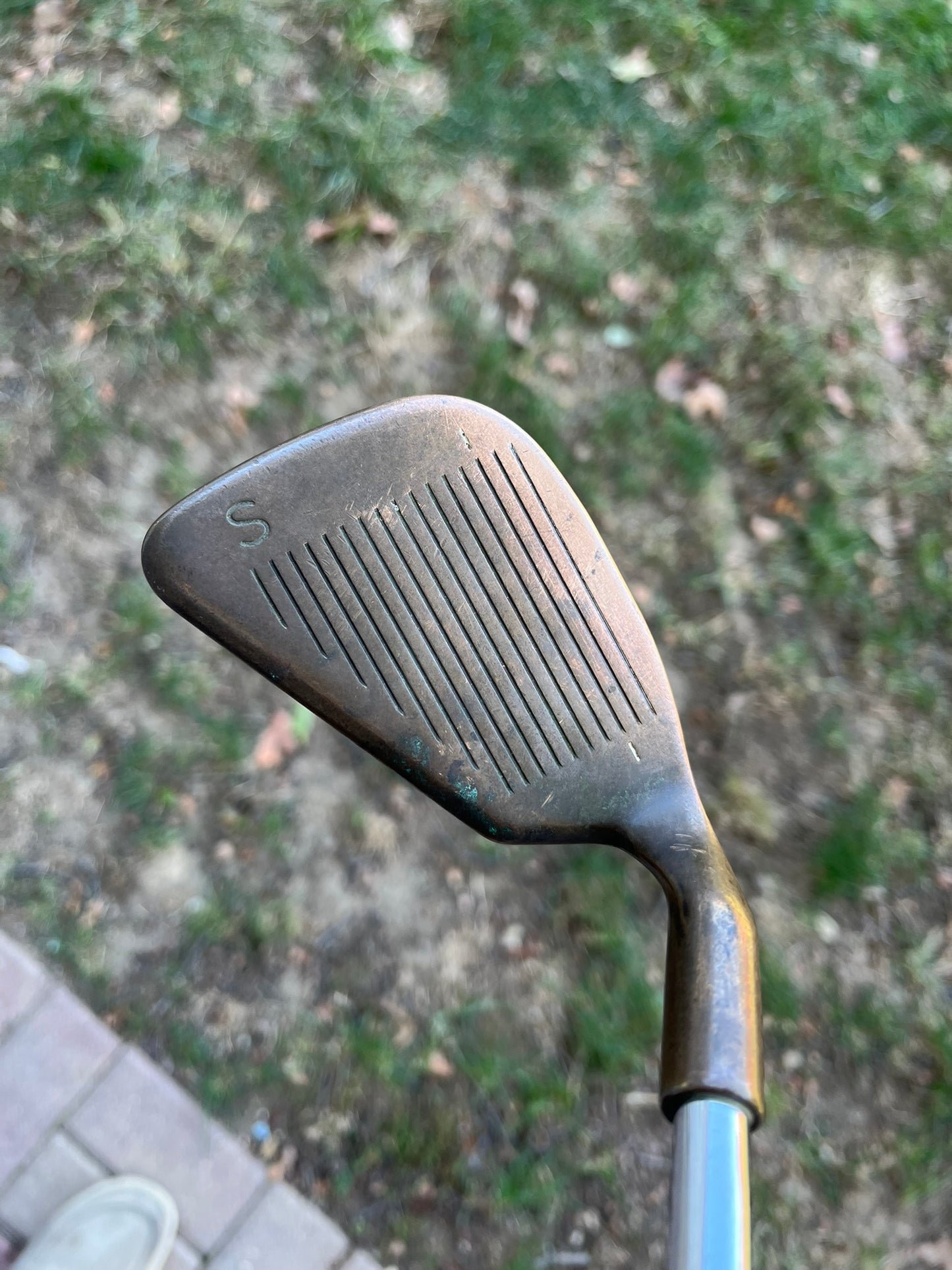 Ping ISI BeCu S2 Sand Wedge White Dot Cushin JZ Stiff Flex Lefty 34.5″ NICE