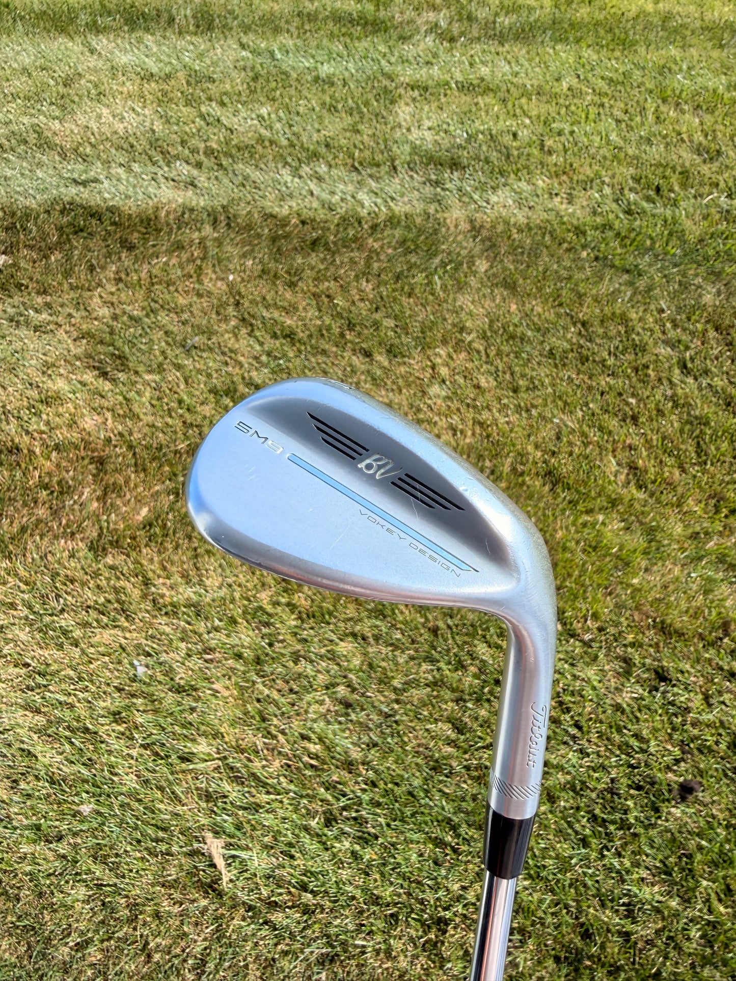 Titleist Vokey SM9 Tour Chrome Lob Wedge 60° / 10 Stock Wedge Flex 35" NICE
