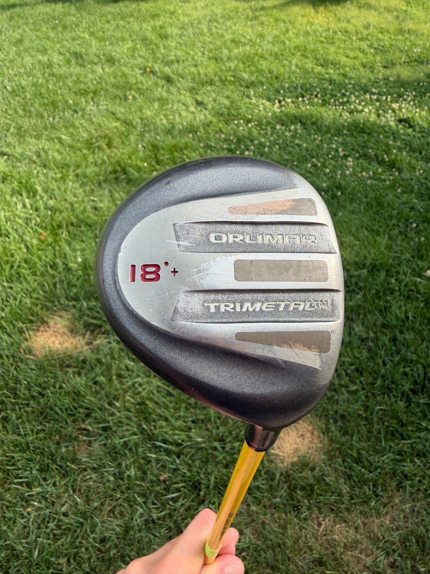 Orlimar Trimetal 5-Wood 18° Proforce Gold Stiff Flex 42" READ