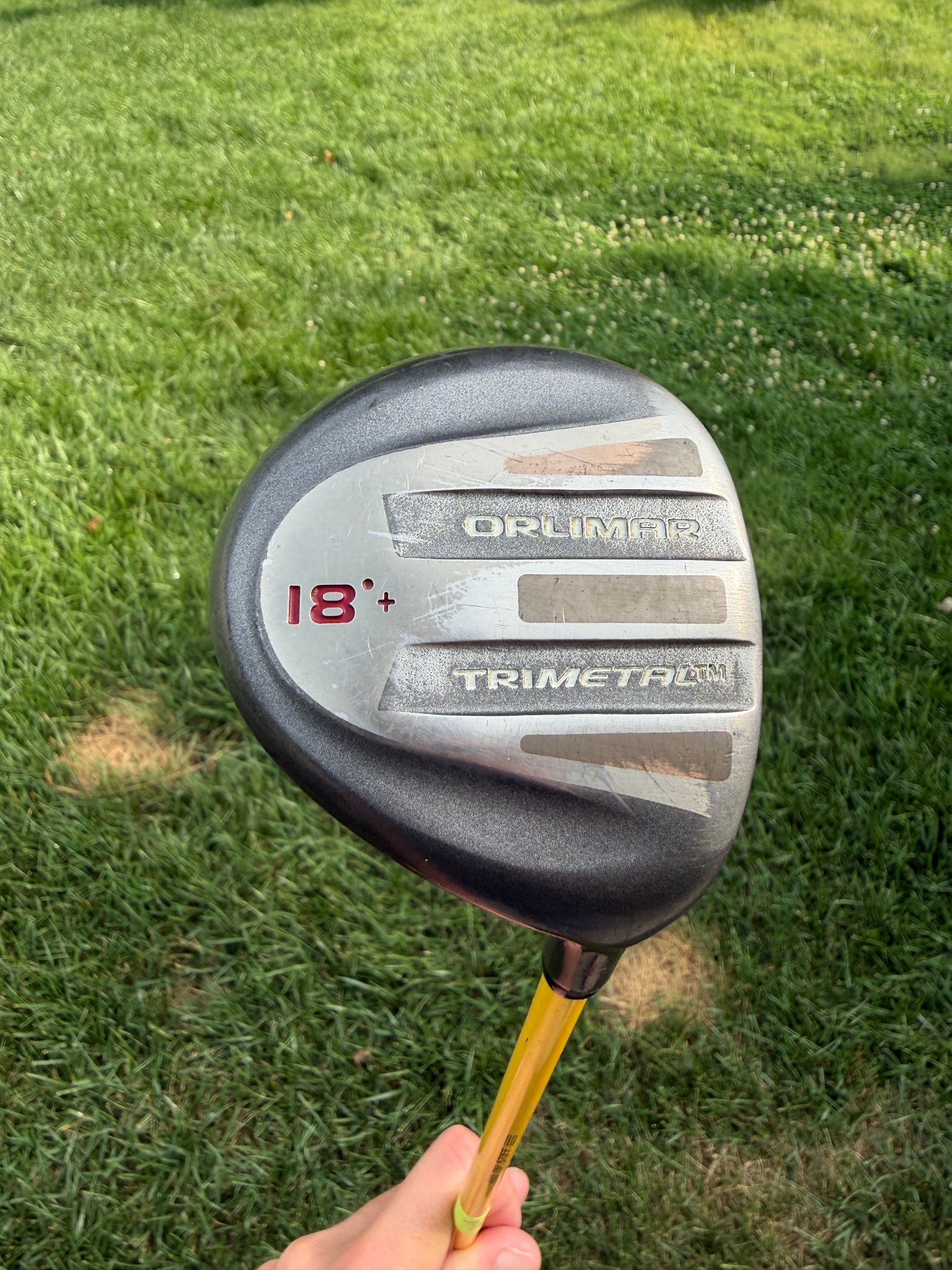 Orlimar Trimetal 5-Wood 18° Proforce Gold Stiff Flex 42" READ
