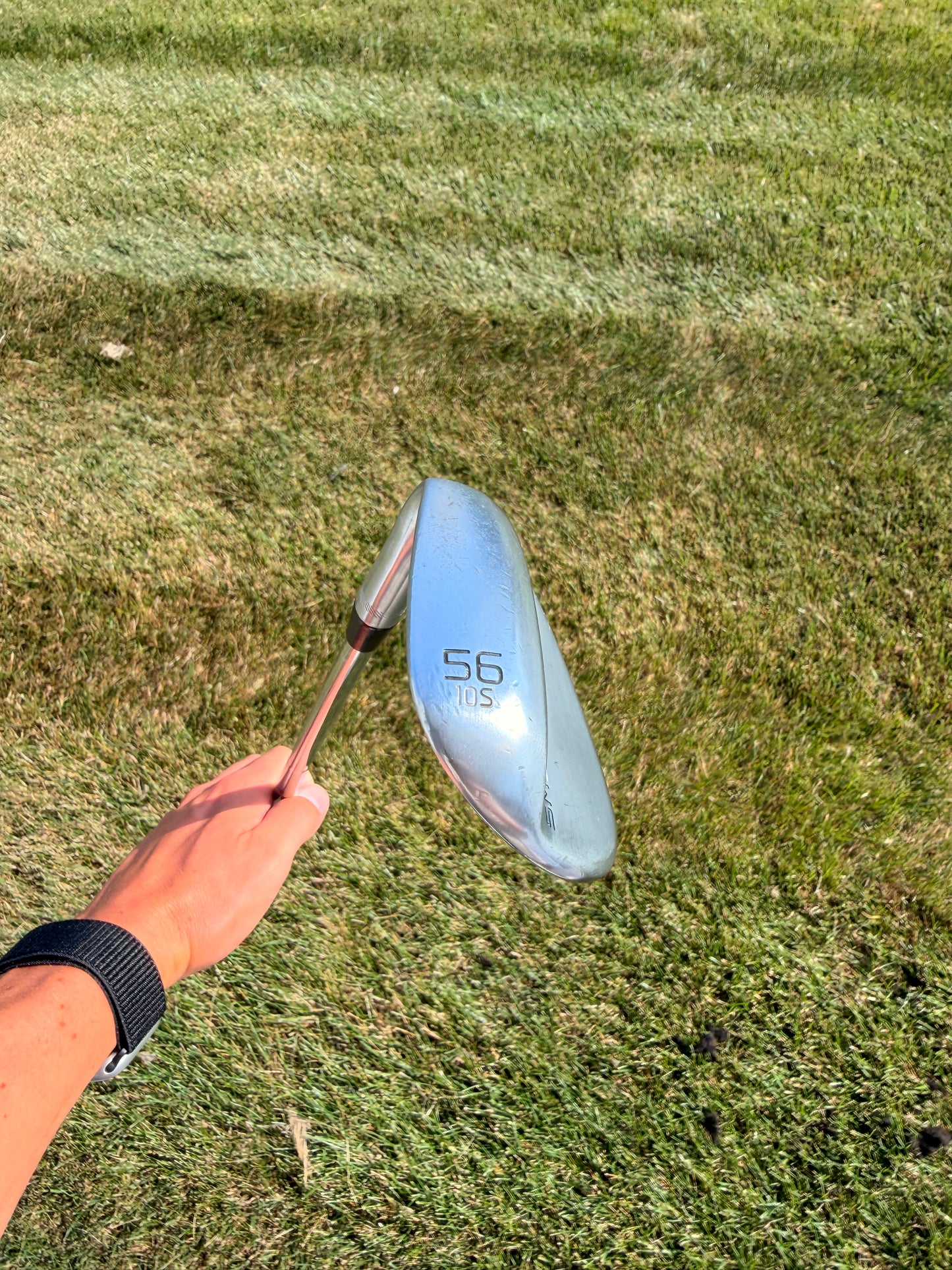 Titleist Vokey SM9 Tour Chrome Sand Wedge 56° / 10 Stock Wedge Flex 35.25" NICE