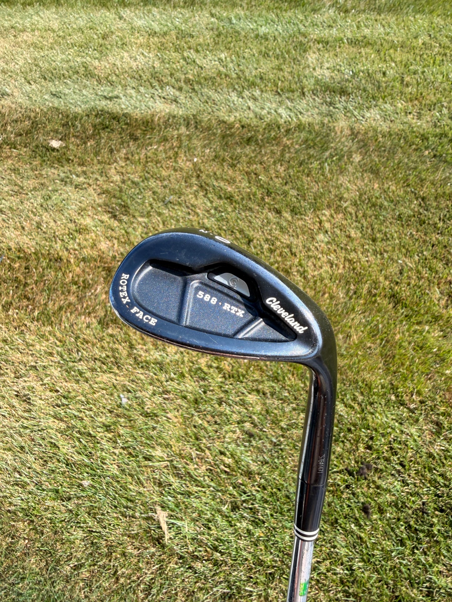 Cleveland 588 RTX CB Black Pearl Lob Wedge 60° / 12 DG Wedge Flex 35.25" NICE