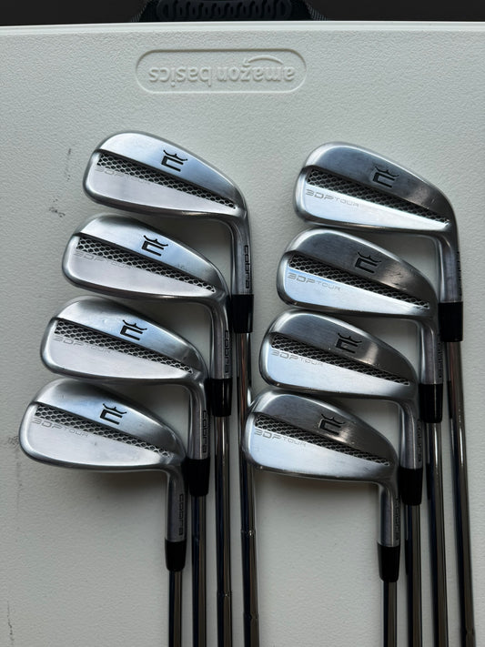 Cobra 3DP Tour Iron Set 4-PW DG Mid 115 S300 Stiff Flex NICE