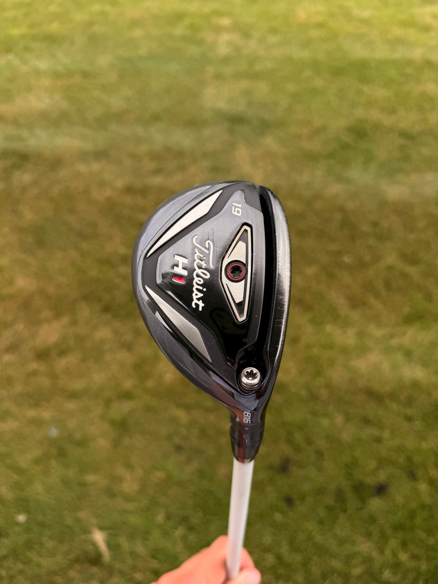 Titleist 816 H1 3 Hybrid 19° Motore Speeder Stiff Flex 40.25" +HC NICE