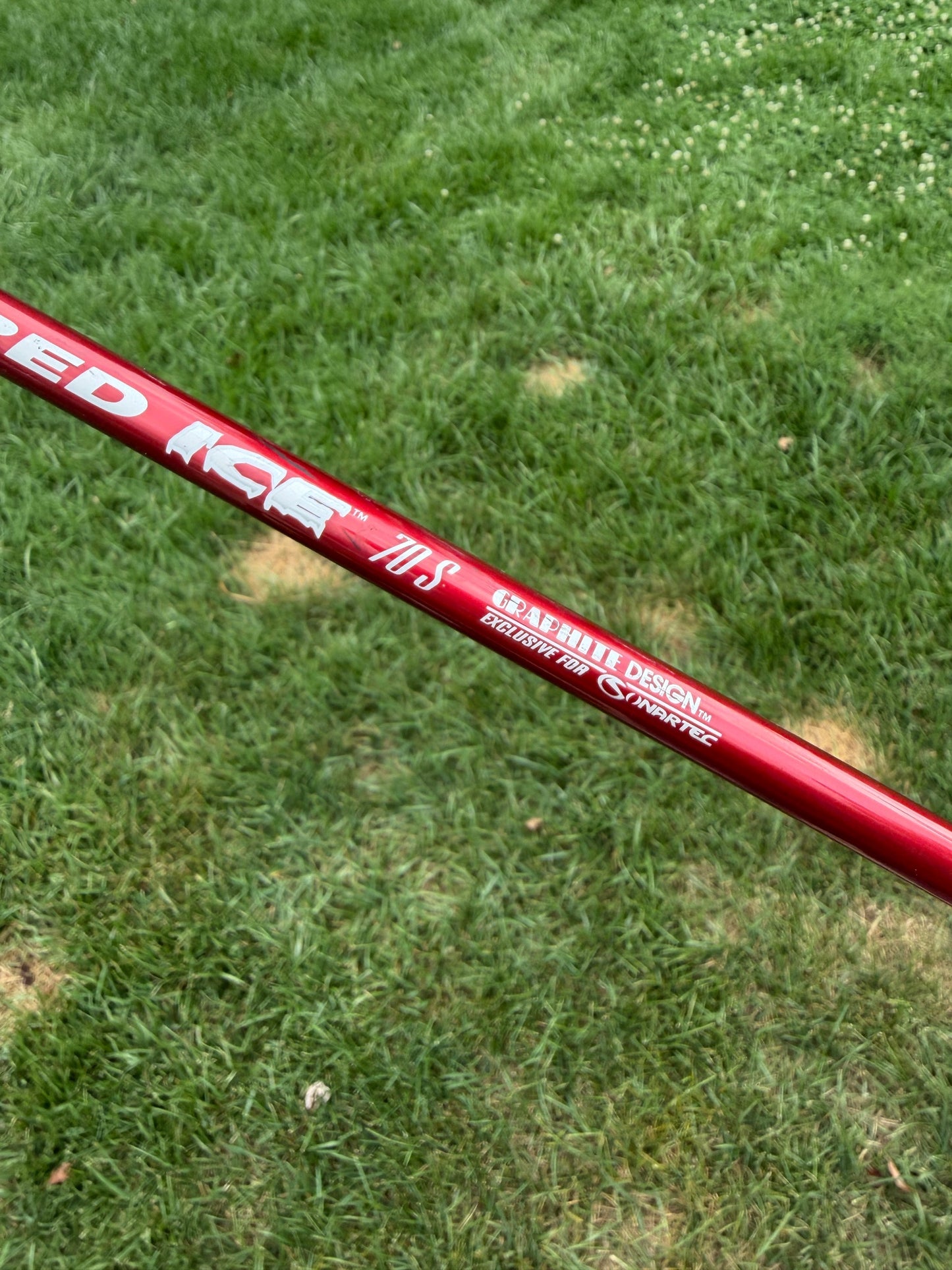 Sonartec GS Tour 3-Wood 14° Graphite Design Red Ice Stiff Flex 42.75" +HC NICE — photo 6