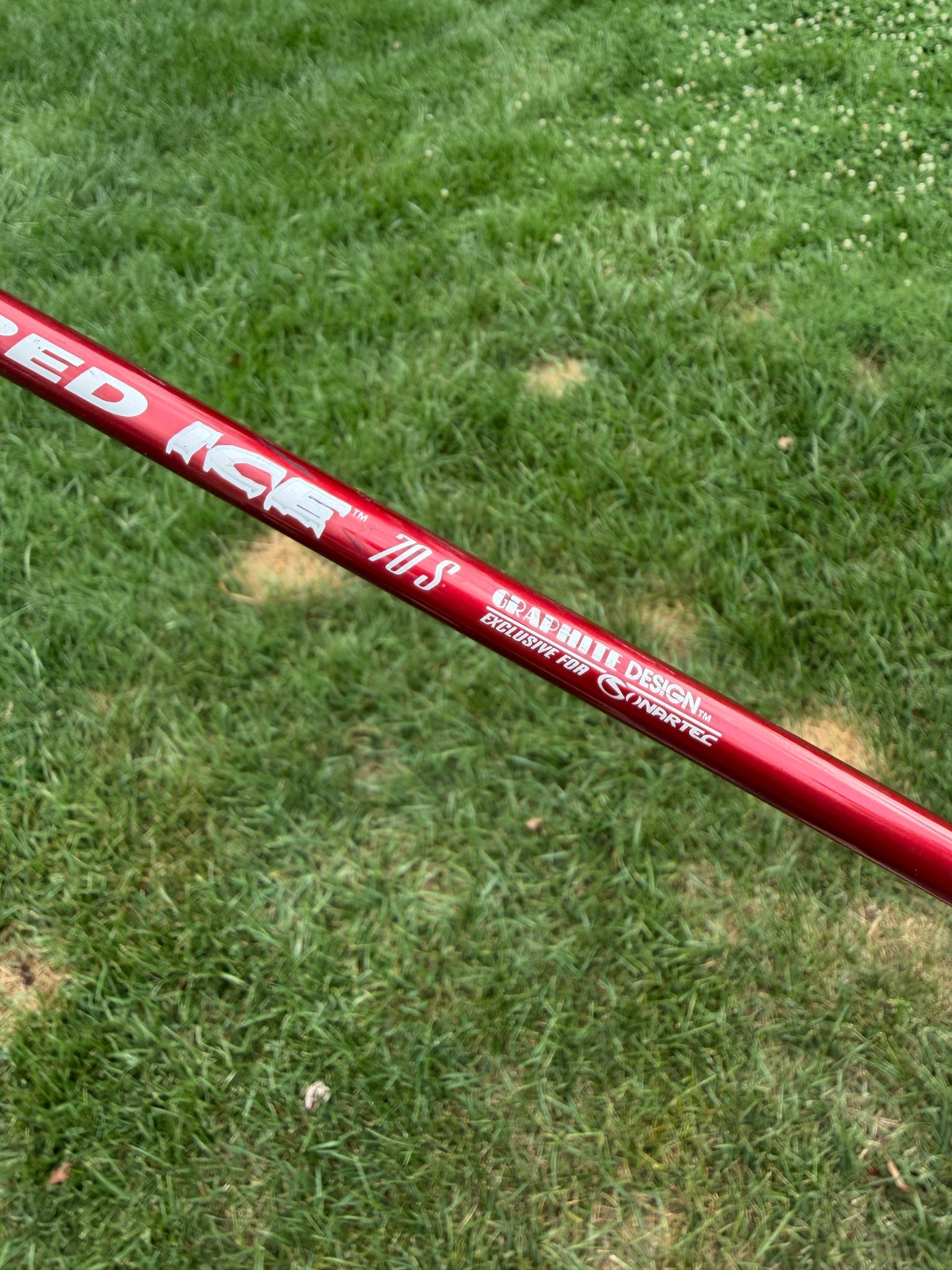 Sonartec GS Tour 3-Wood 14° Graphite Design Red Ice Stiff Flex 42.75" +HC NICE — photo 6