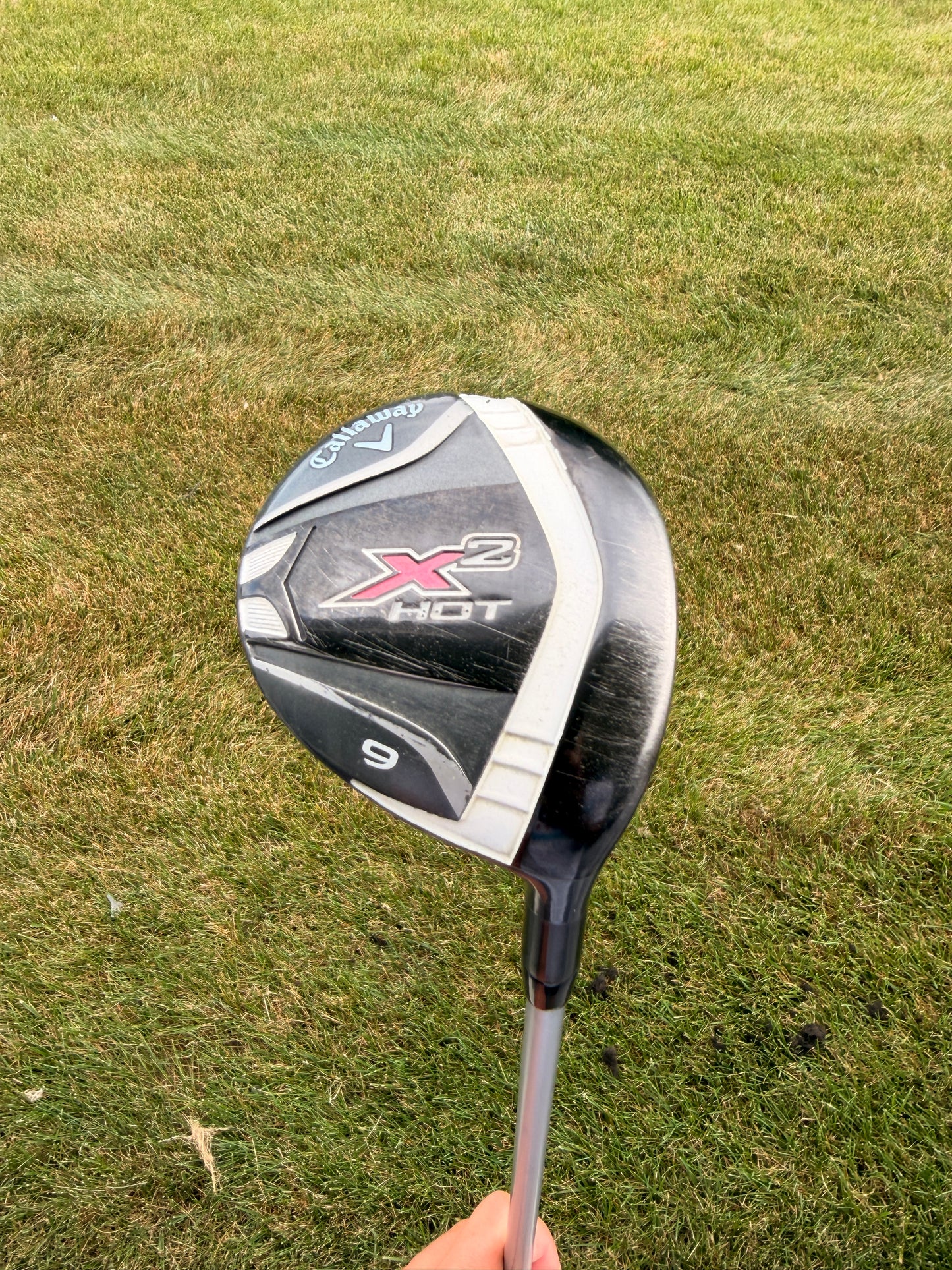 Callaway X2 Hot Womens 9-Wood Aldila Ladies Flex 40.75" +HC NICE