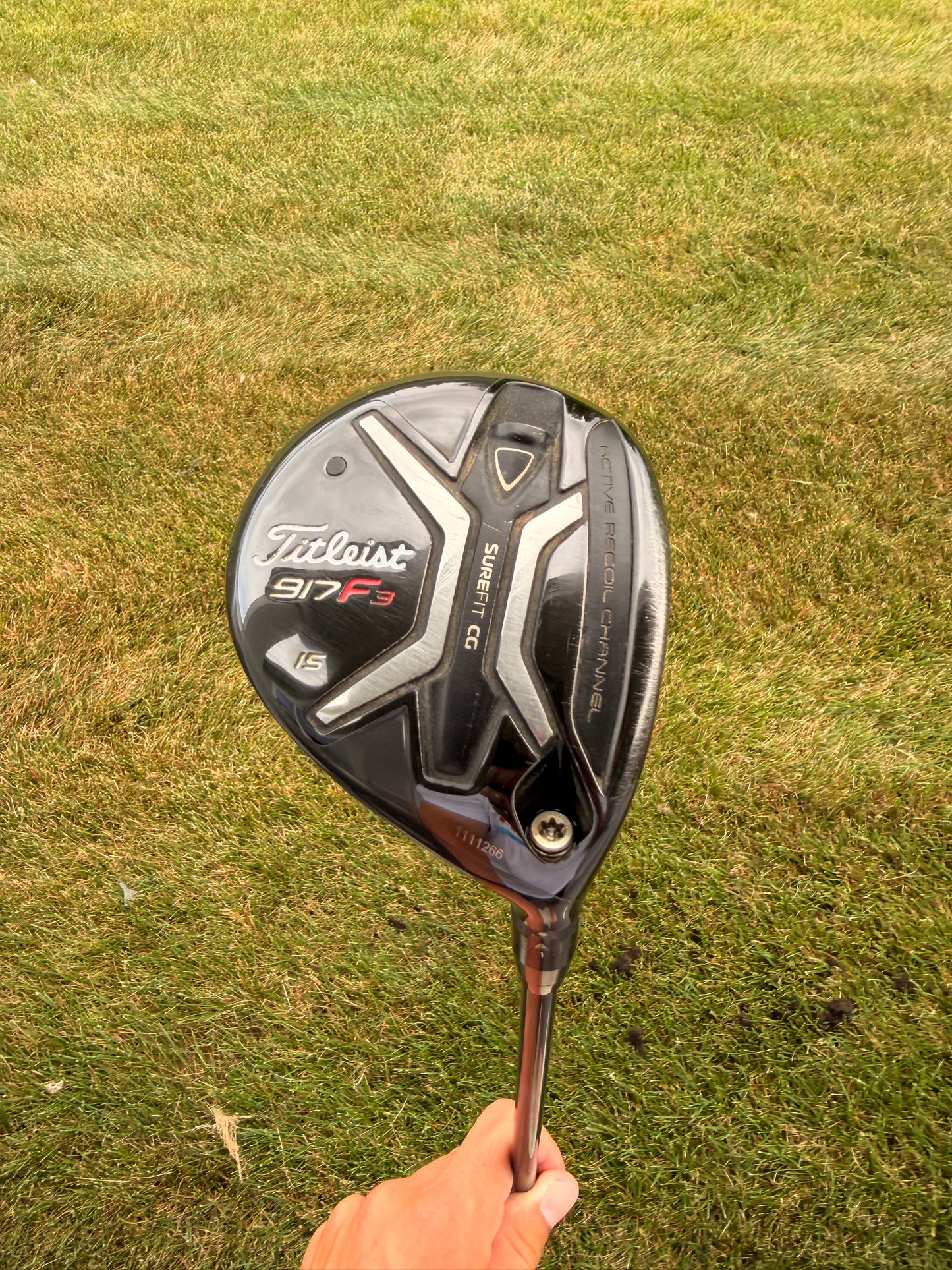 Titleist 917 F3 3-Wood 15° Diamana White 80g Stiff Flex 42.5" +HC NICE