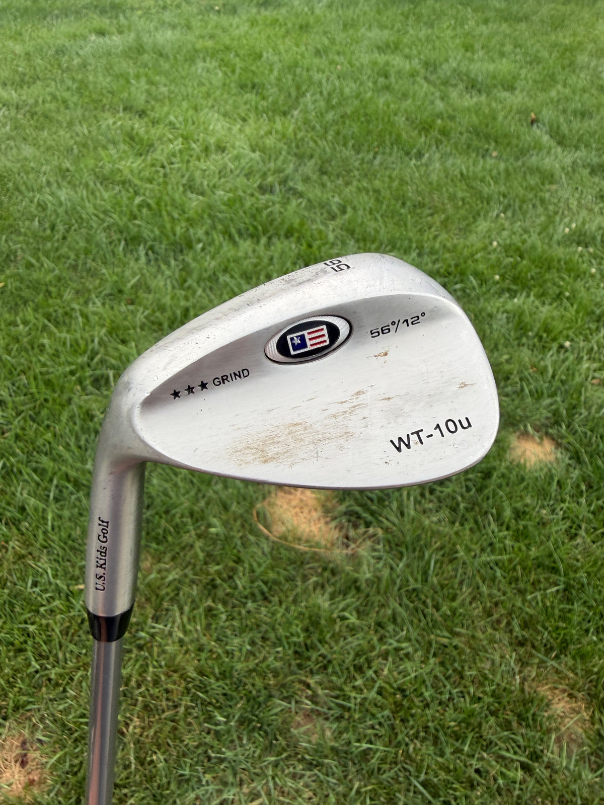 US Kids WT-10u Sand Wedge 56° / 12 63 Youth Flex Lefty 34.5" NICE