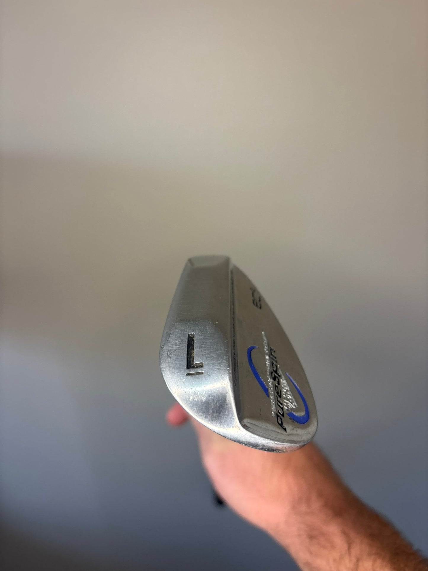 Pure Spin Diamond Face Lob Wedge 60° Steel Shaft Wedge Flex 35″ NICE