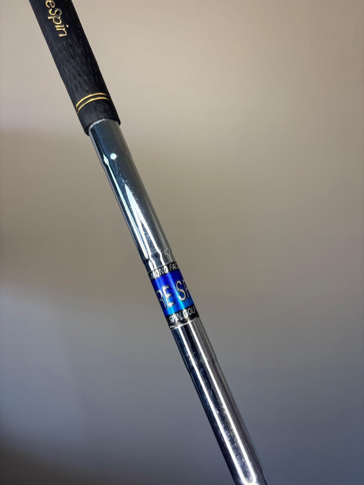 Pure Spin Diamond Face Lob Wedge 60° Steel Shaft Wedge Flex 35″ NICE