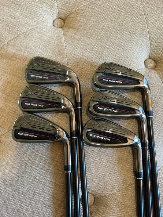 Photo of Callaway Big Bertha 23 Iron Set Regular Flex Tensei Av Blue