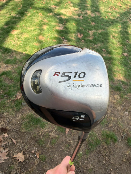 Taylormade R510 TP Driver 9.5° Speeder 757 Stiff Flex 44.5″ +HC NICE
