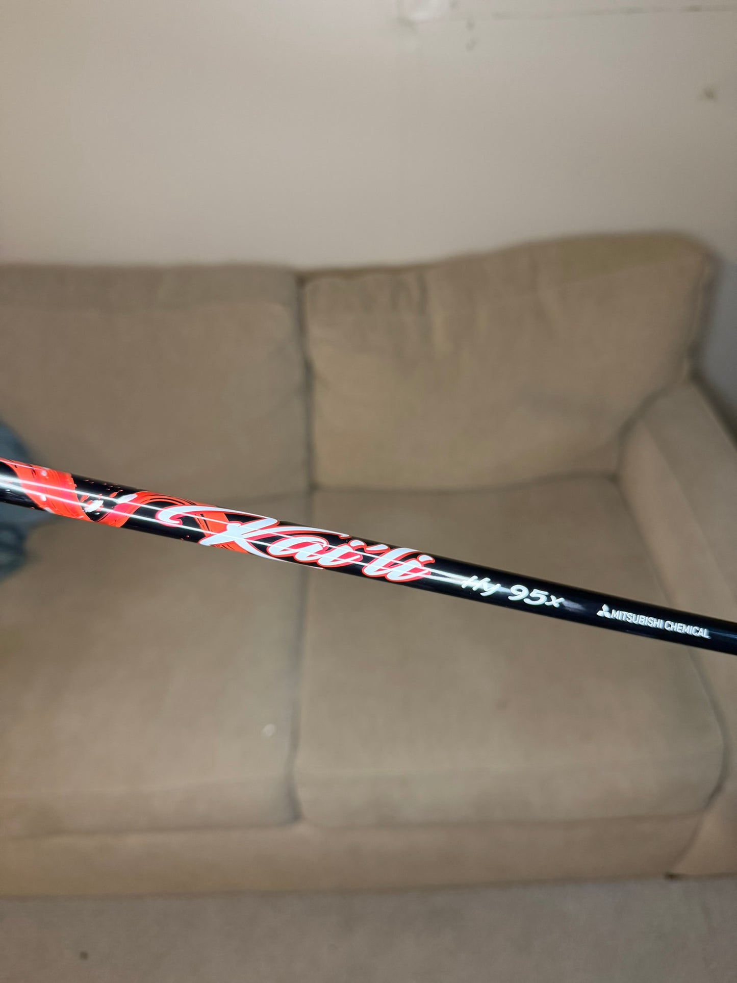 Photo of Mitsubishi Kai'li Red Extra Stiff 95 Grams Hybrid Shaft