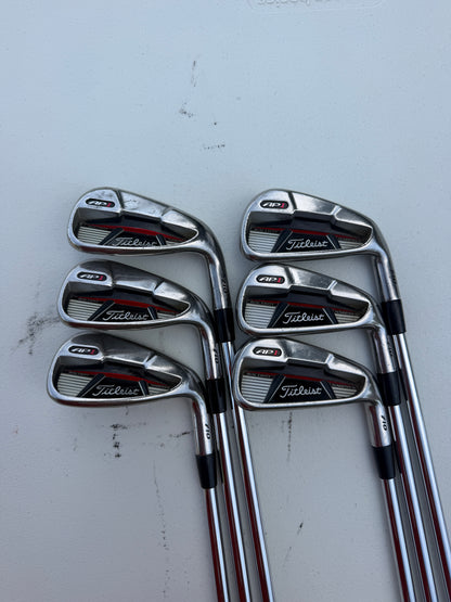 Titleist 710 AP1 Iron Set 5-PW NS Pro 105T Stiff Flex NICE