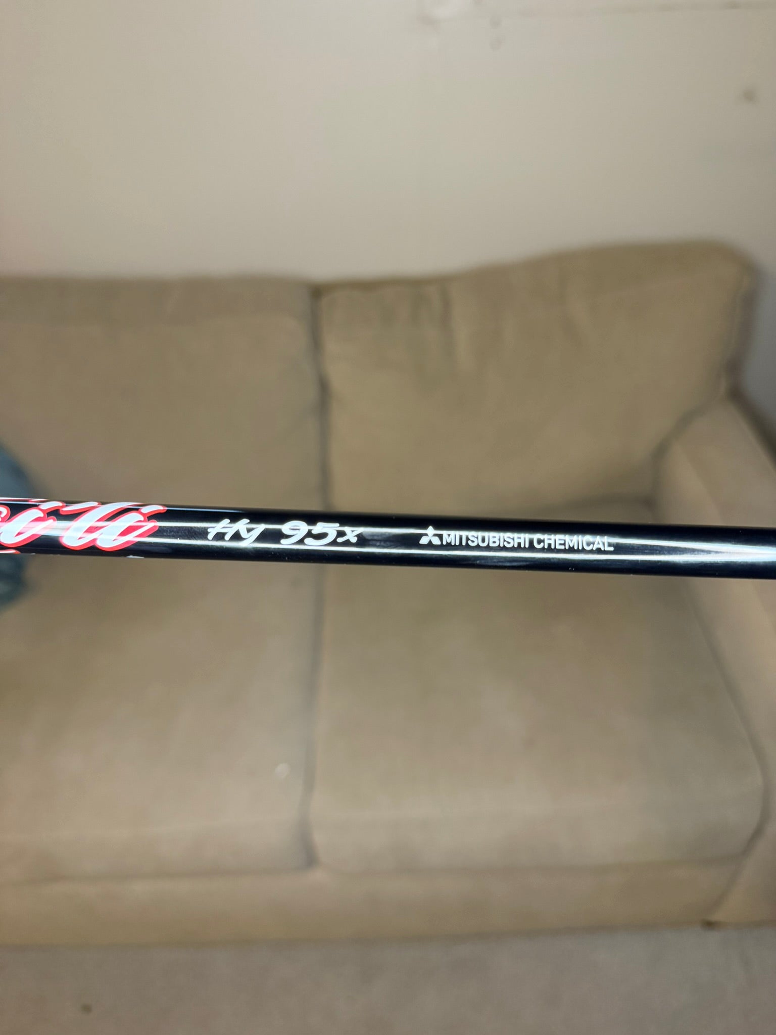 Photo of Mitsubishi Kai'li Red Extra Stiff 95 Grams Hybrid Shaft