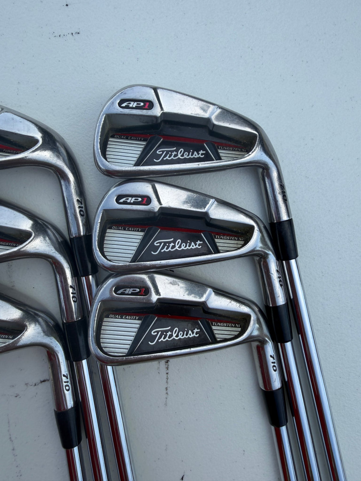 Titleist 710 AP1 Iron Set 5-PW NS Pro 105T Stiff Flex NICE — photo 3