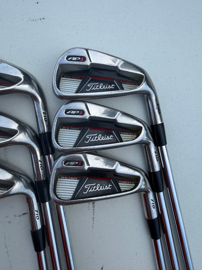 Titleist 710 AP1 Iron Set 5-PW NS Pro 105T Stiff Flex NICE — photo 3