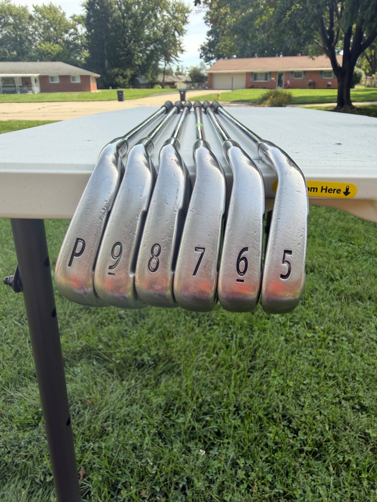 Titleist 710 AP1 Iron Set 5-PW NS Pro 105T Stiff Flex NICE — photo 10
