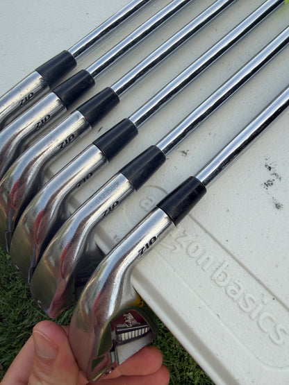 Titleist 710 AP1 Iron Set 5-PW NS Pro 105T Stiff Flex NICE — photo 11