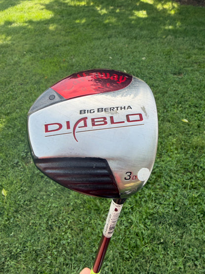 Callaway Big Bertha Diablo 3-Wood Regular Flex 42.5" NICE