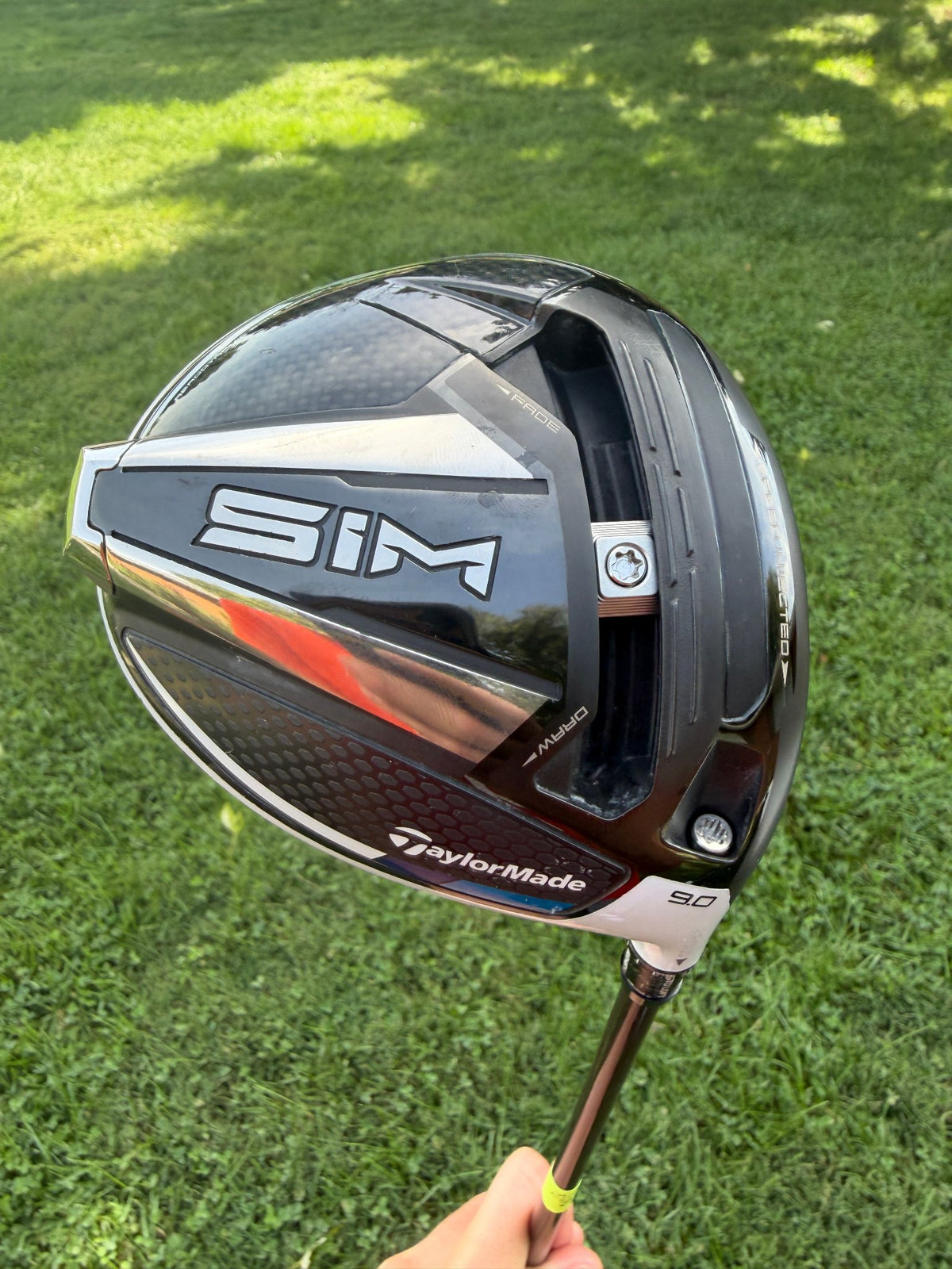 TaylorMade SIM Driver 9° Graphite Gold Stiff Flex 45" NICE