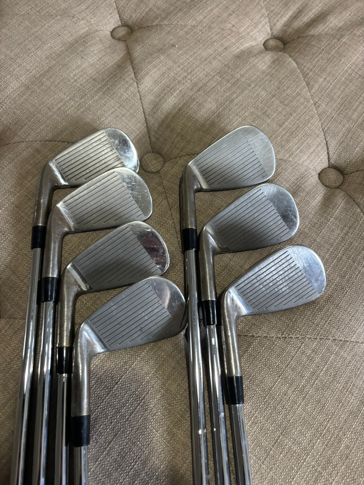 Callaway 2024 Apex TCB Raw Iron Set 4-PW TT DG X100 Extra Stiff Flex +1/4″ NICE